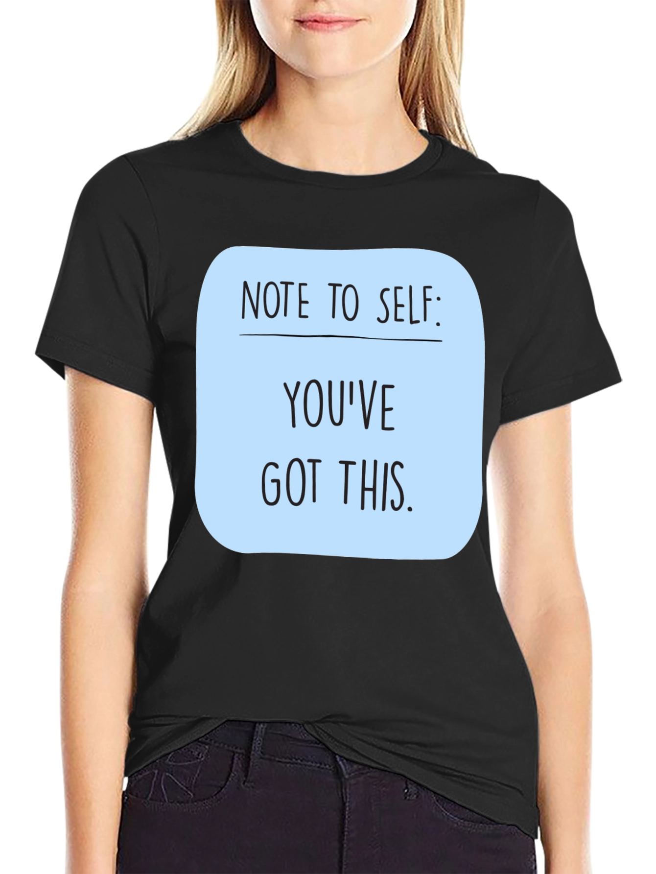 Motivational Youve Got This Black T-Shirt