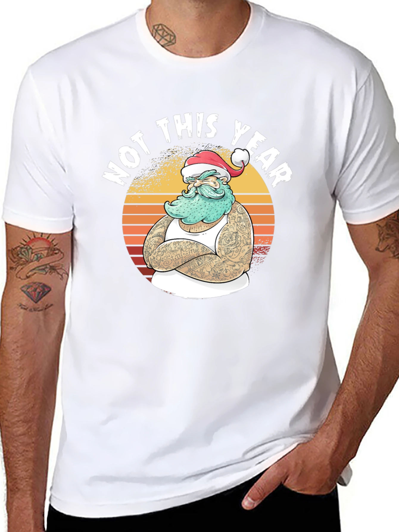 Not This Year Santa T-Shirt