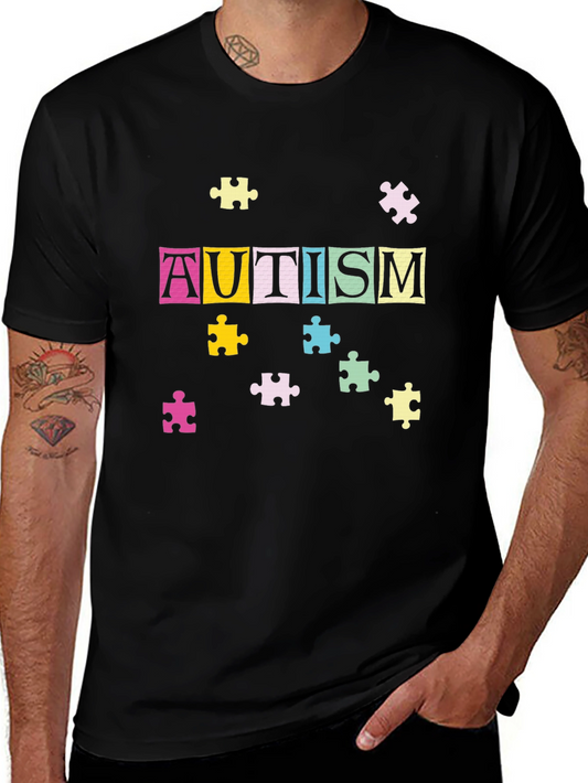 Autism Awareness Puzzle Piece T-Shirt