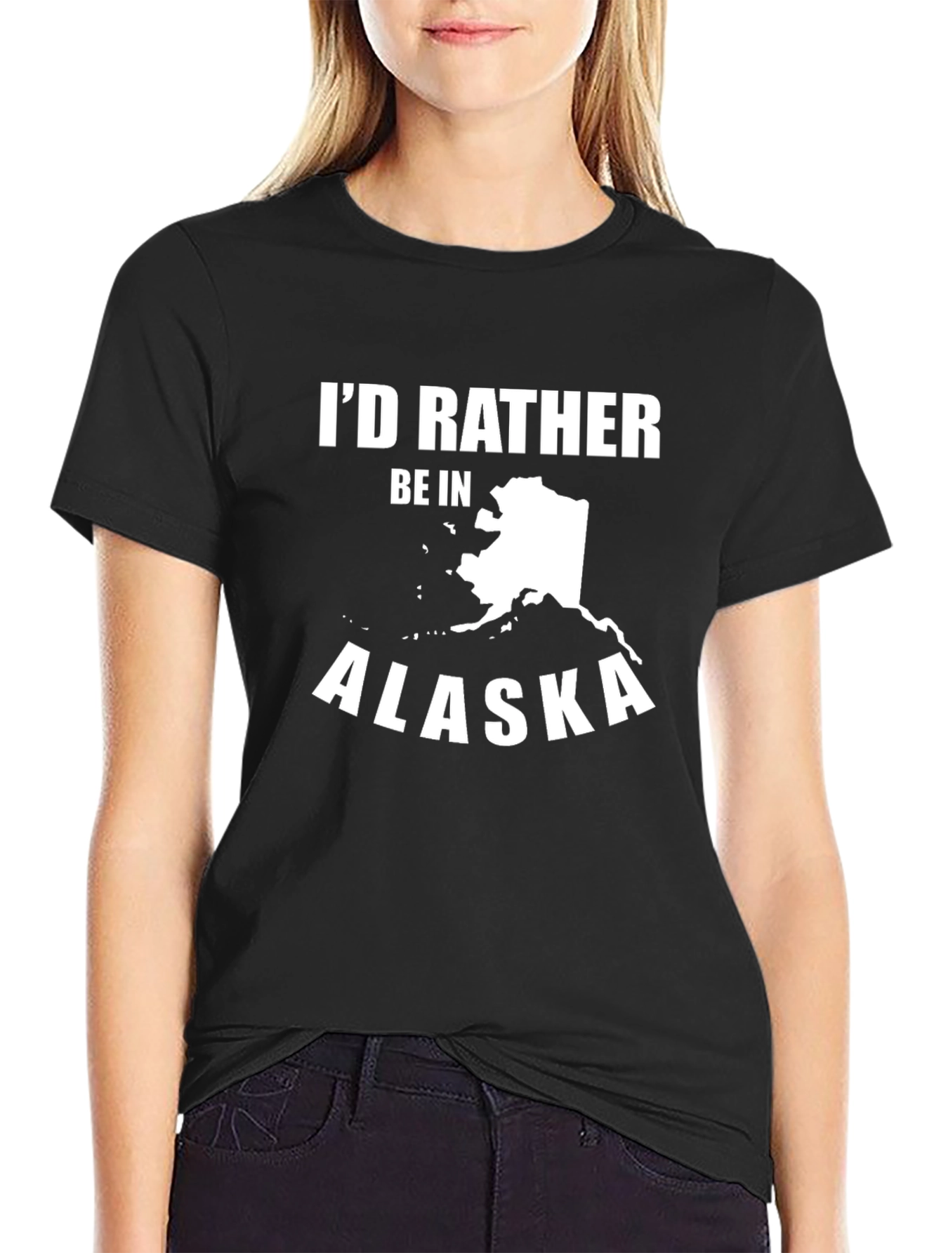 Id Rather Be in Alaska T-Shirt