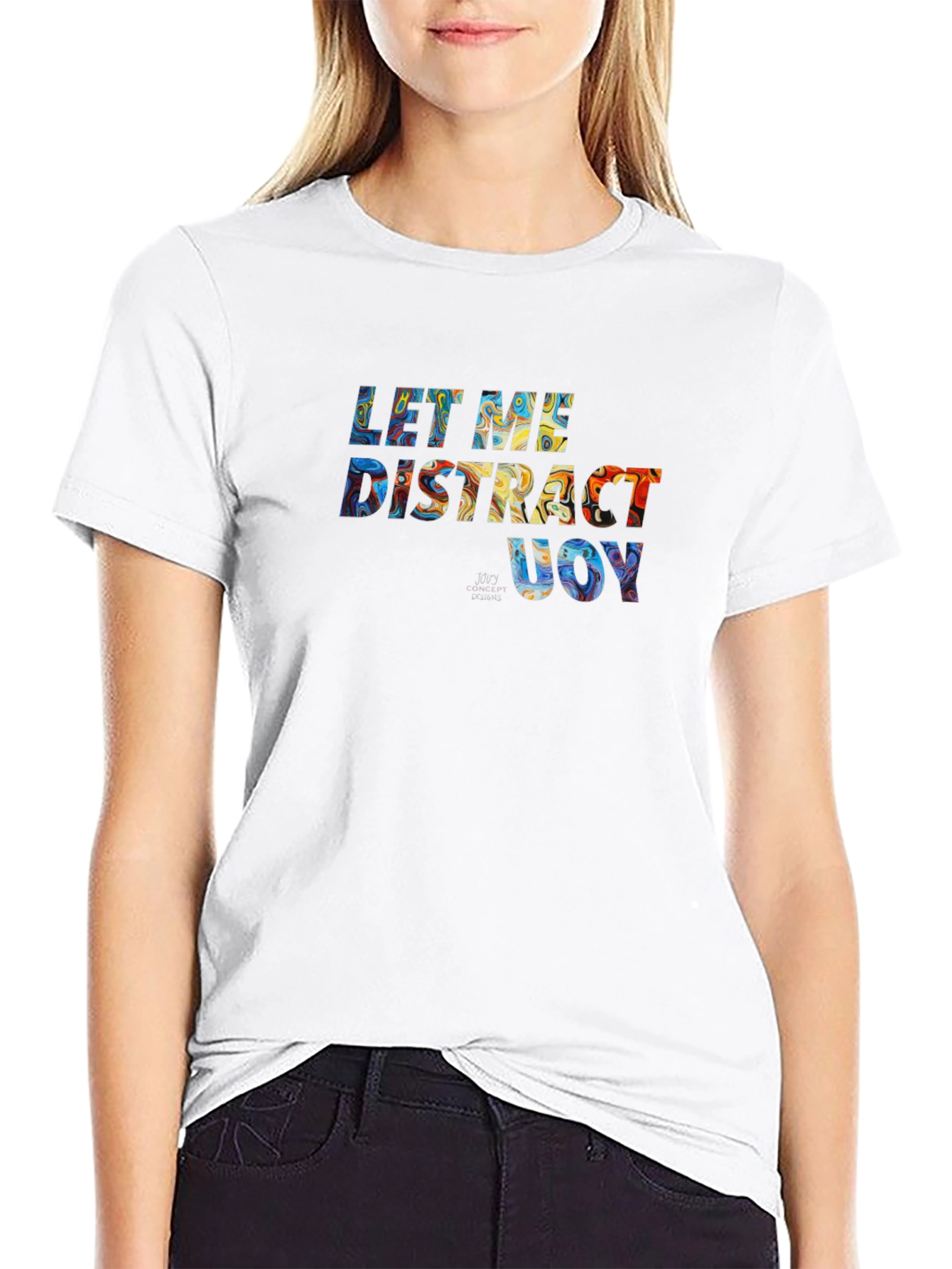 Distract UOY Graphic T-Shirt - Casual Comfort