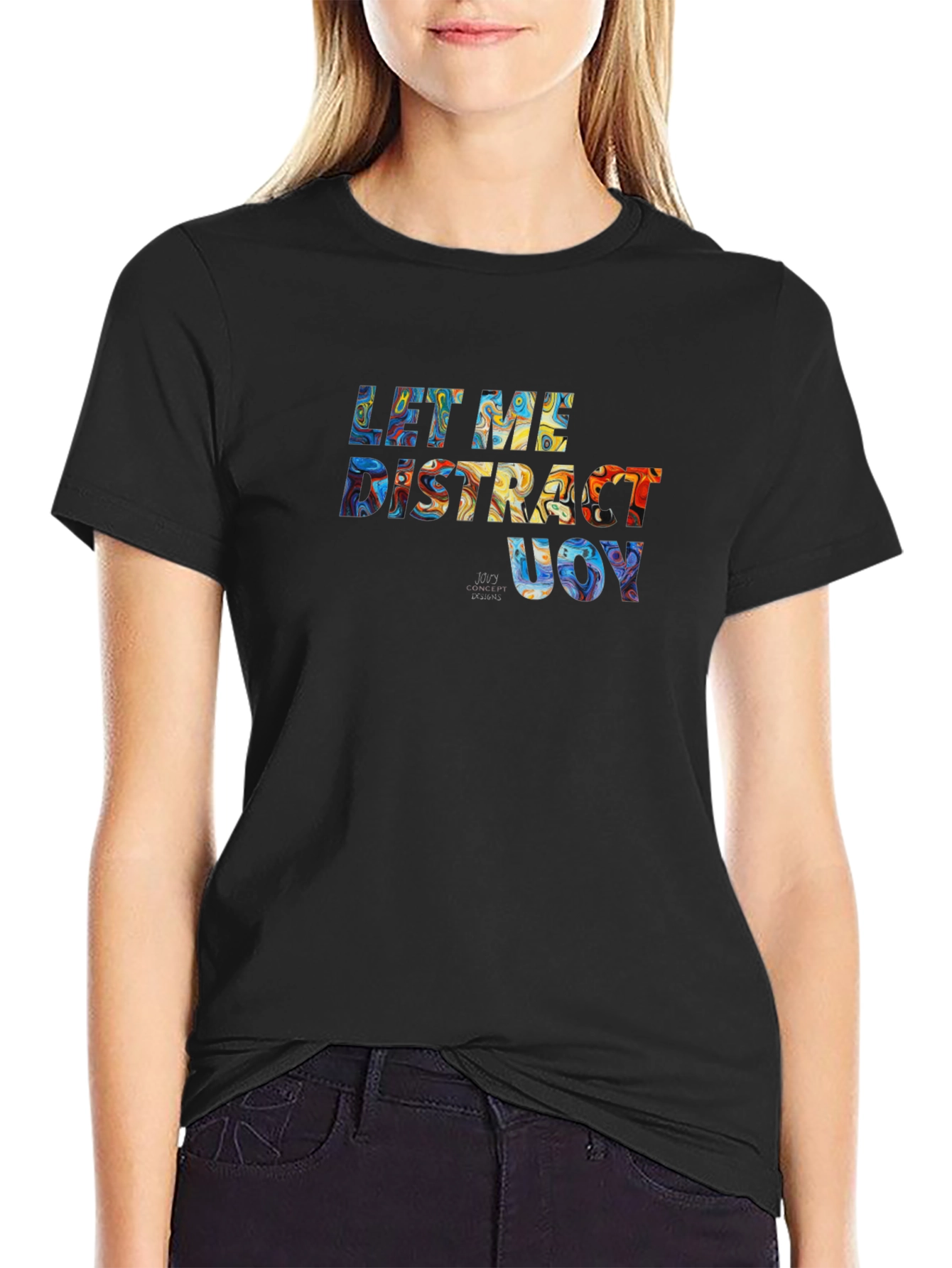 Distract UOY Graphic T-Shirt - Casual Comfort
