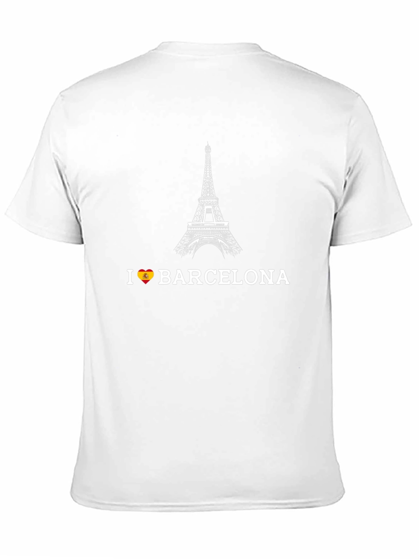 I Love Barcelona Black T-Shirt