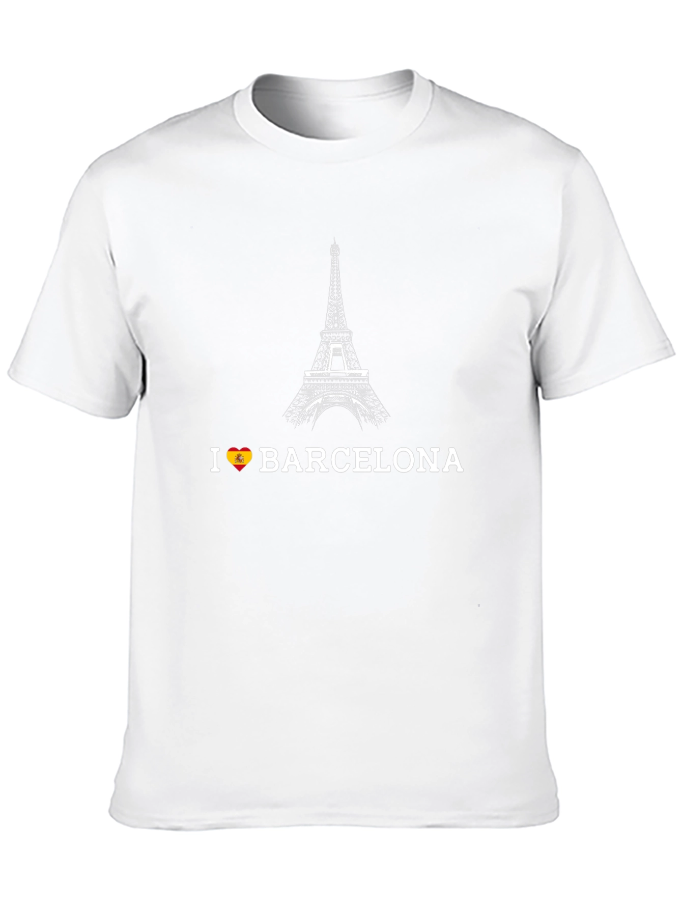 I Love Barcelona Black T-Shirt