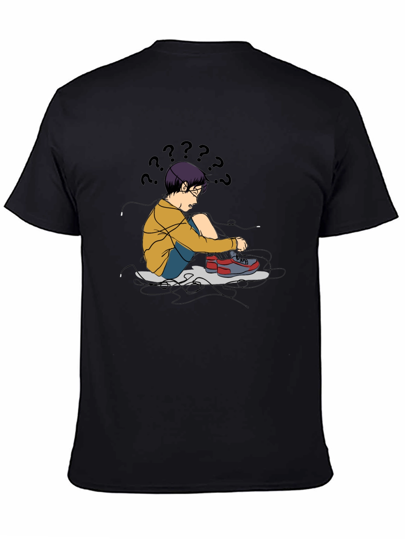 Confused Kid T-Shirt - Soft Cotton Graphic Tee