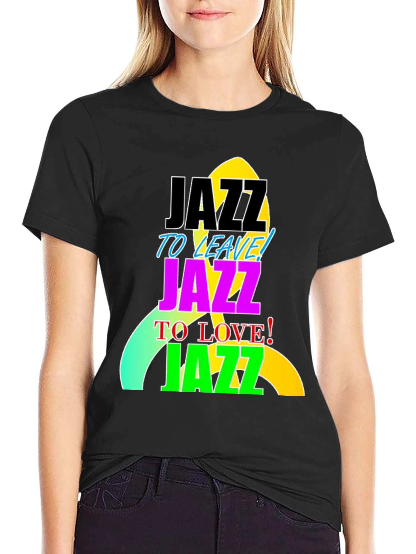 Jazz to Leave Love Jazz T-Shirt