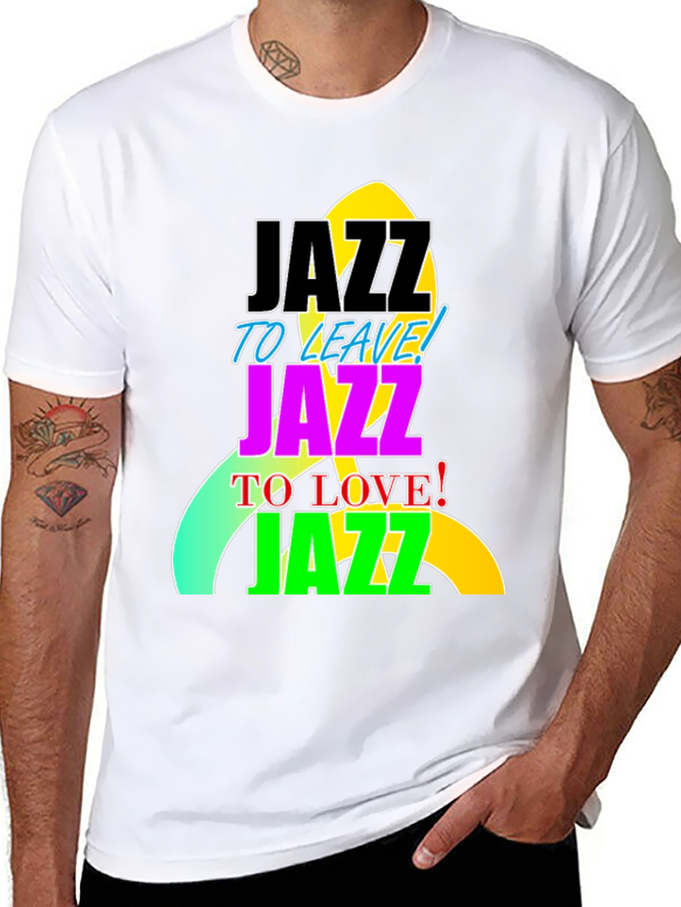 Jazz to Leave Love Jazz T-Shirt