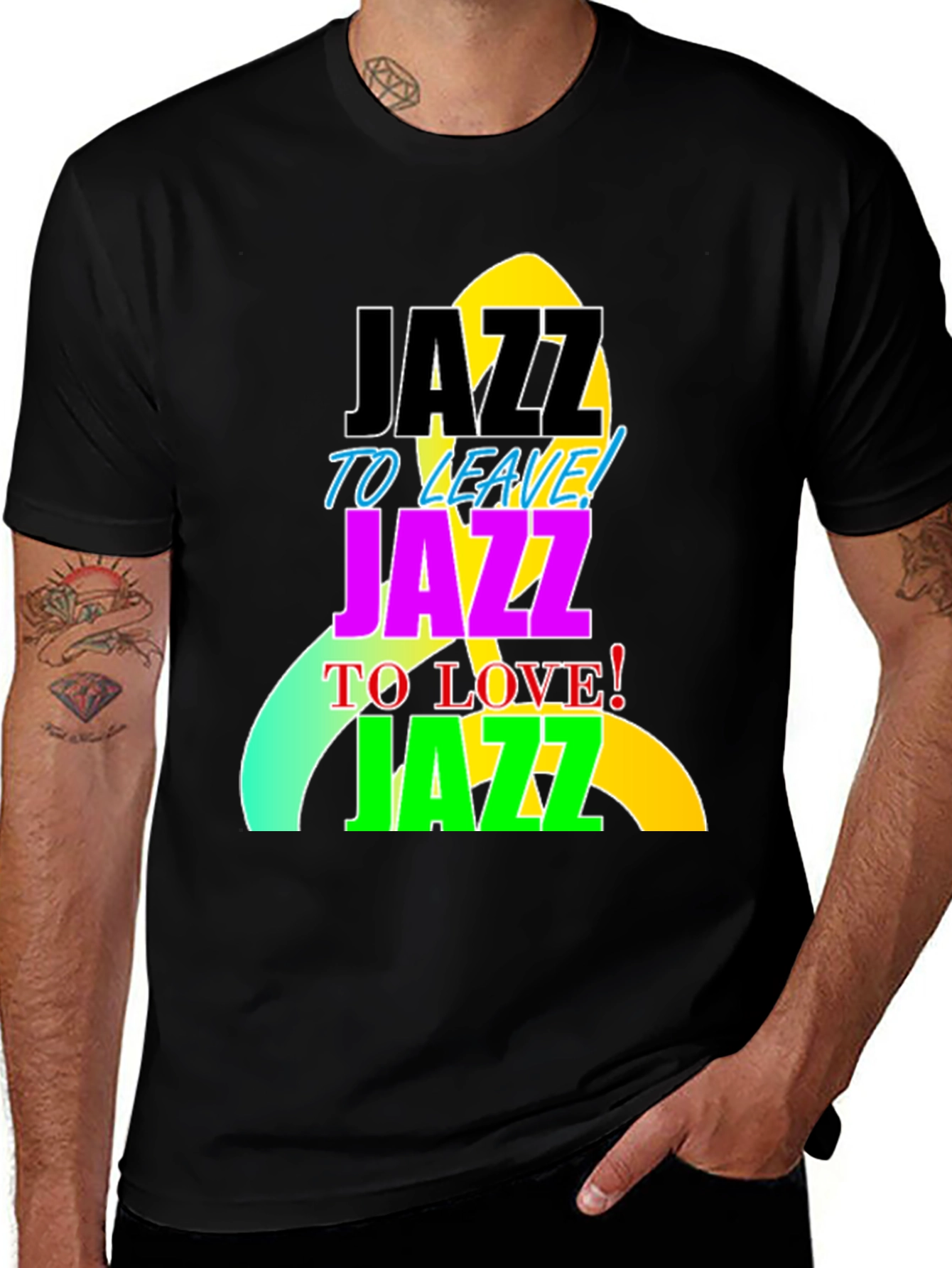 Jazz to Leave Love Jazz T-Shirt