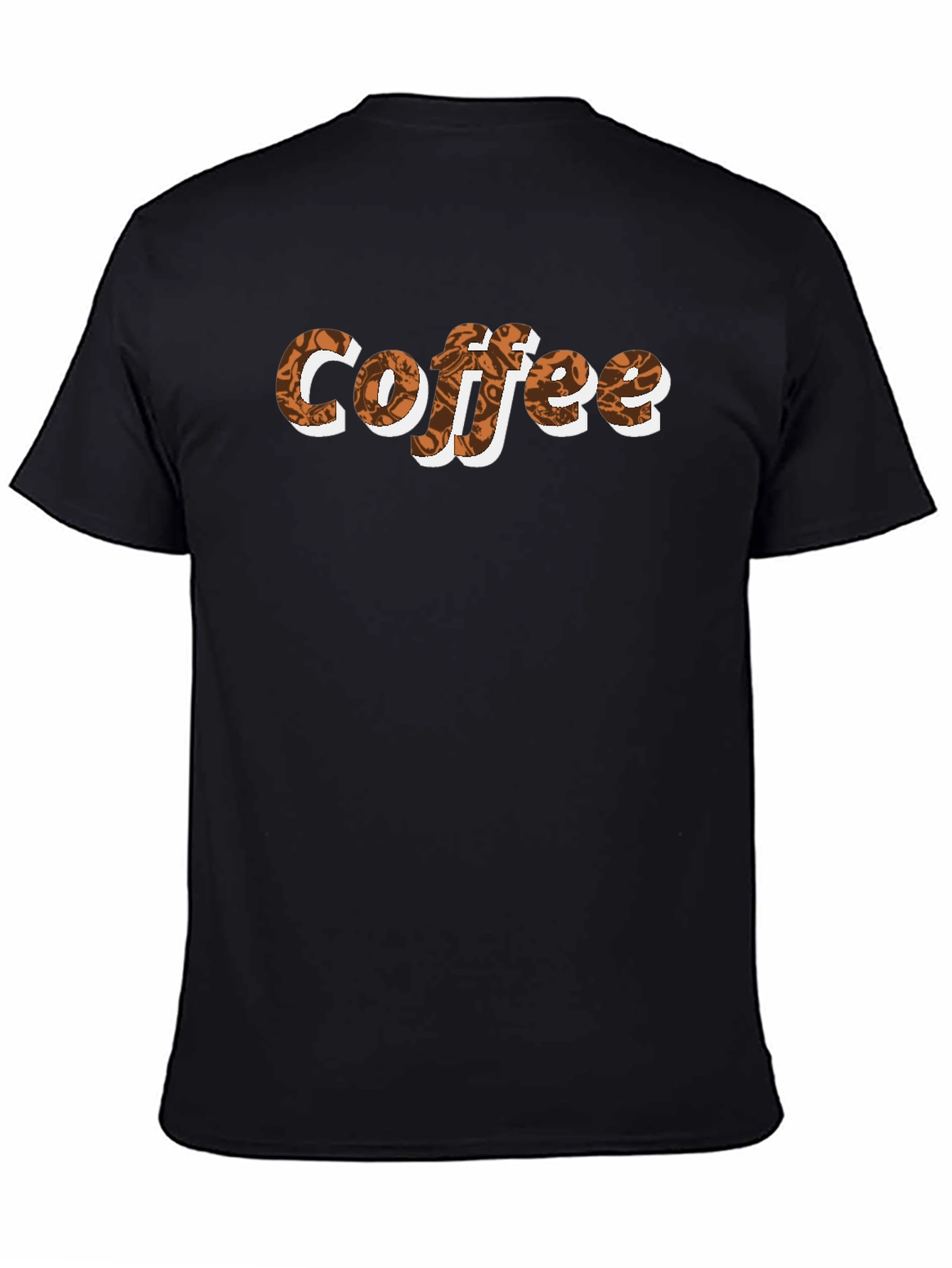 Coffee Lovers Graphic Tee - Black