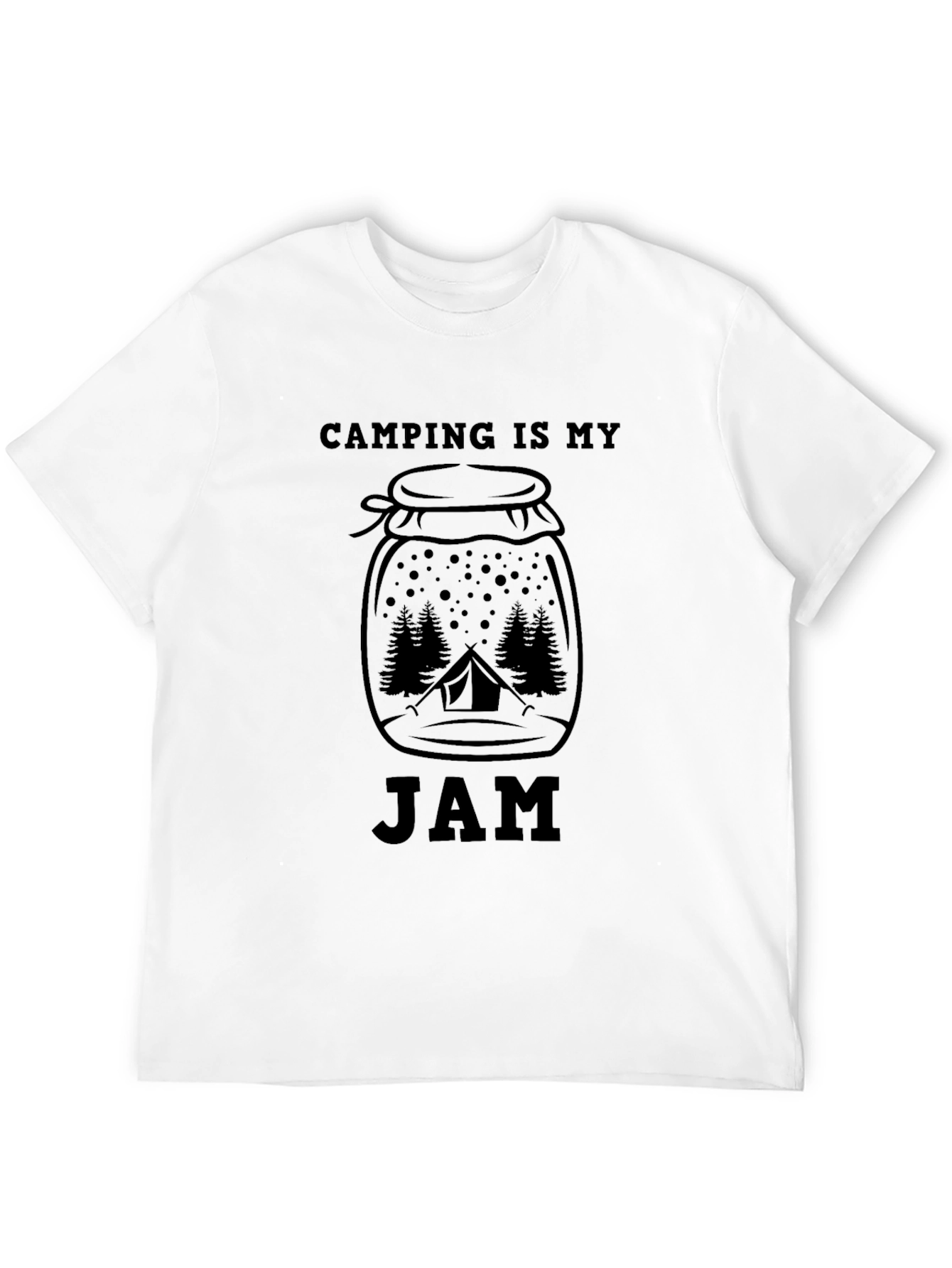 Camping Is My Jam Graphic Tee