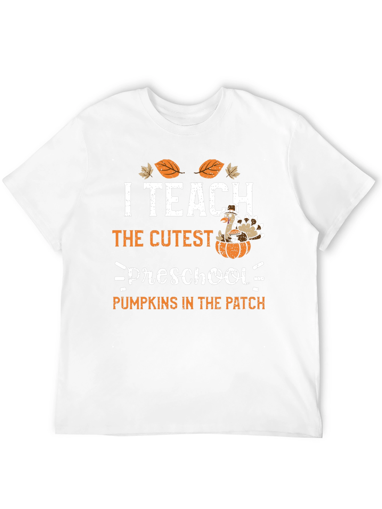 I Teach the Cutest Preschool Pumpkins T-Shirt