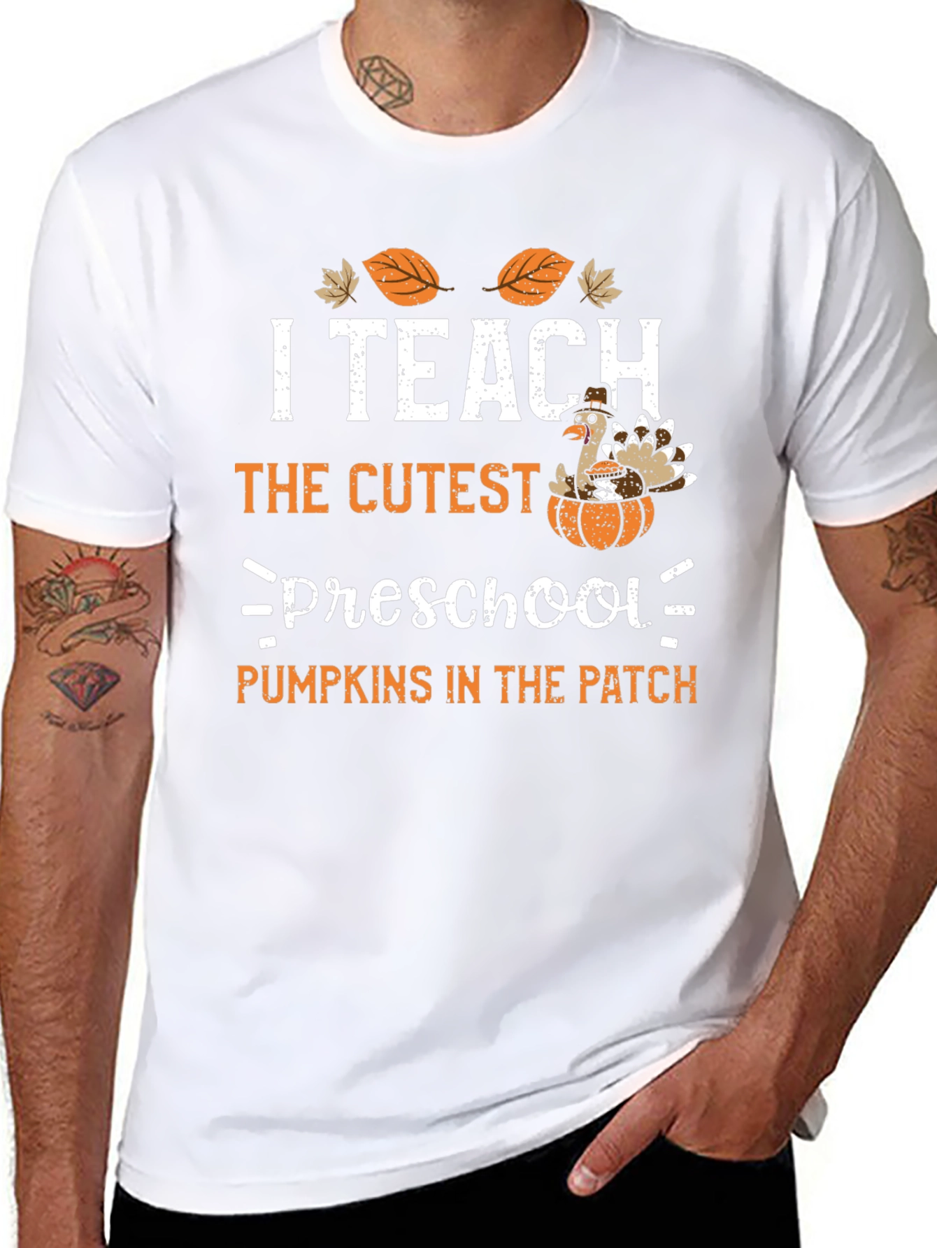 I Teach the Cutest Preschool Pumpkins T-Shirt