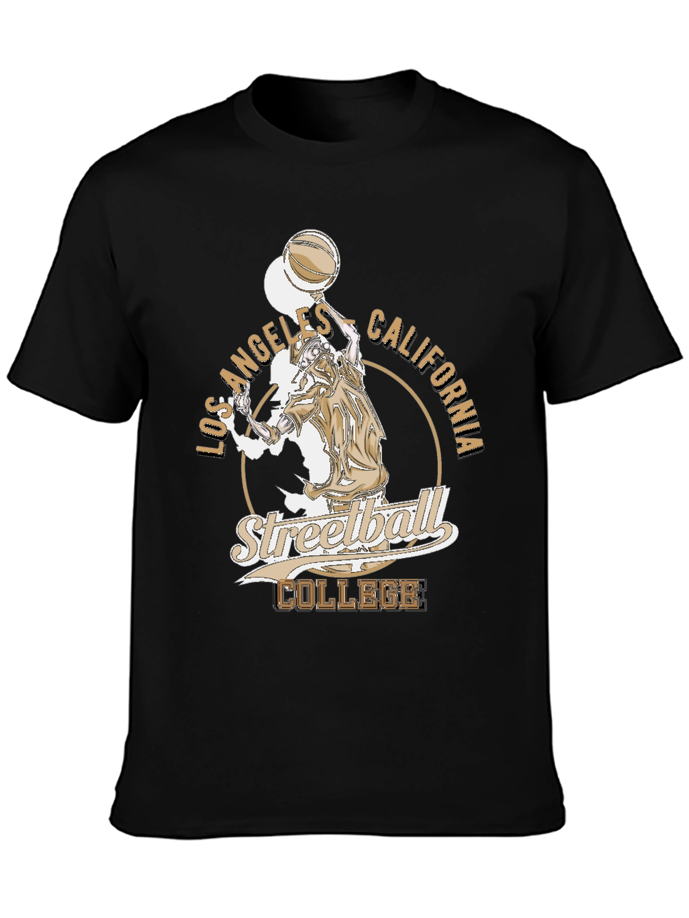 Los Angeles Streetball College Graphic Tee