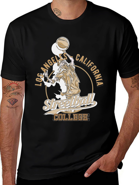 Los Angeles Streetball College Graphic Tee