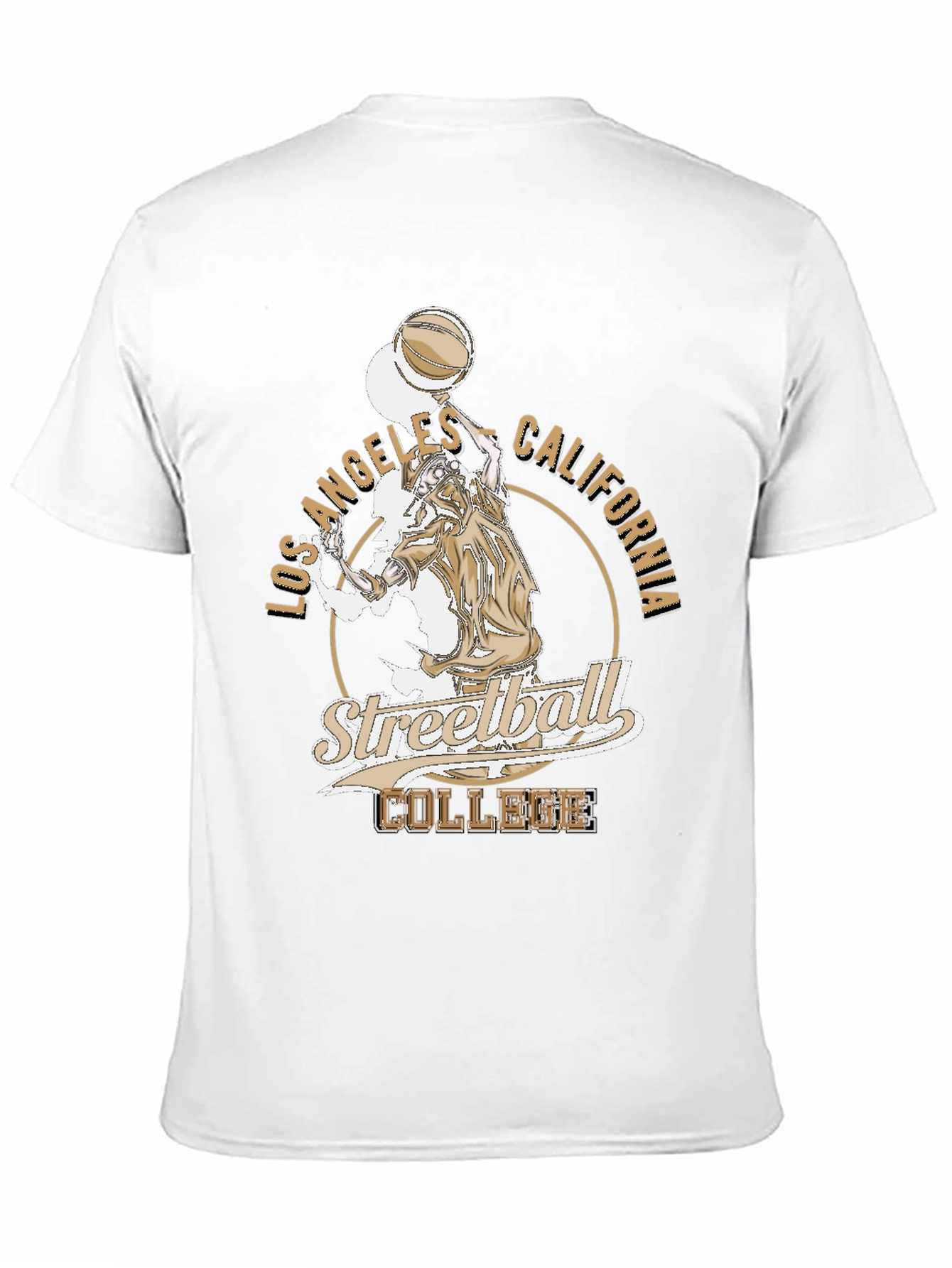 Los Angeles Streetball College Graphic Tee