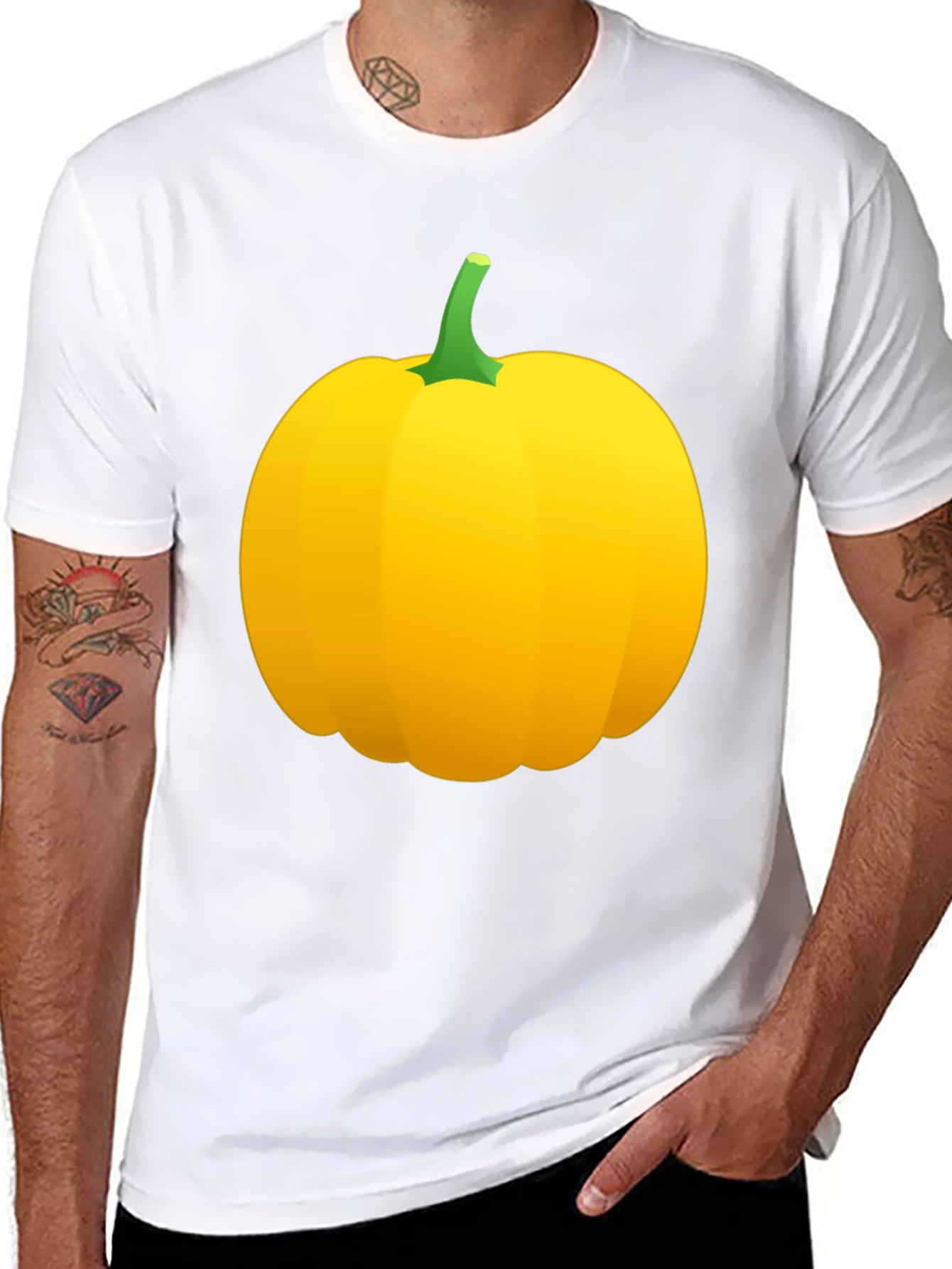 Pumpkin Graphic Tee - Halloween Ready!