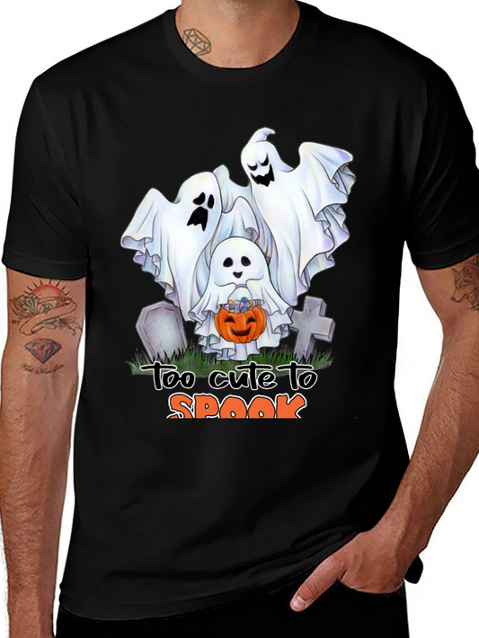 Cute Halloween Ghost T-Shirt: Too Cute to Spook