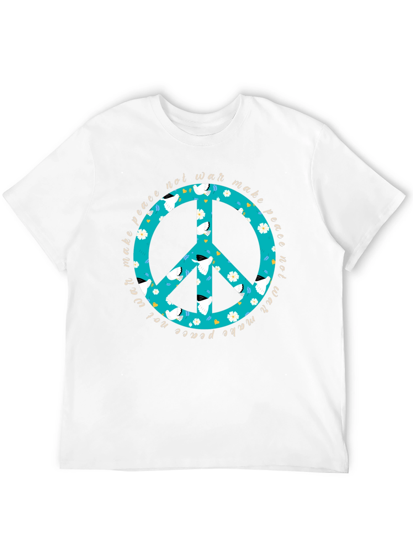 Make Peace Not War Graphic T-Shirt