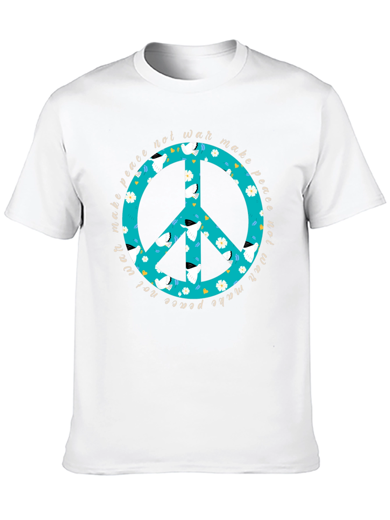 Make Peace Not War Graphic T-Shirt
