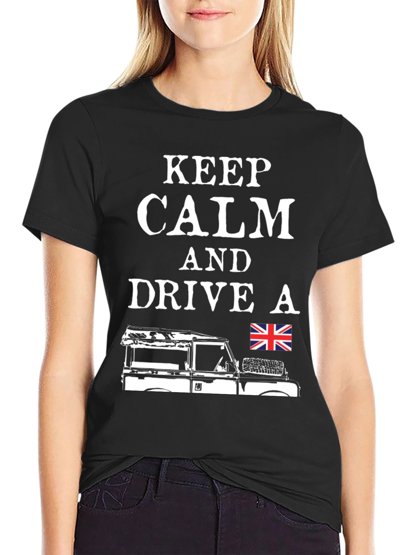 Keep Calm Drive a Land Rover T-Shirt