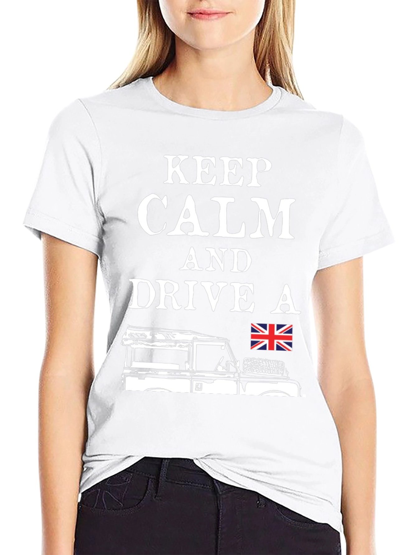 Keep Calm Drive a Land Rover T-Shirt