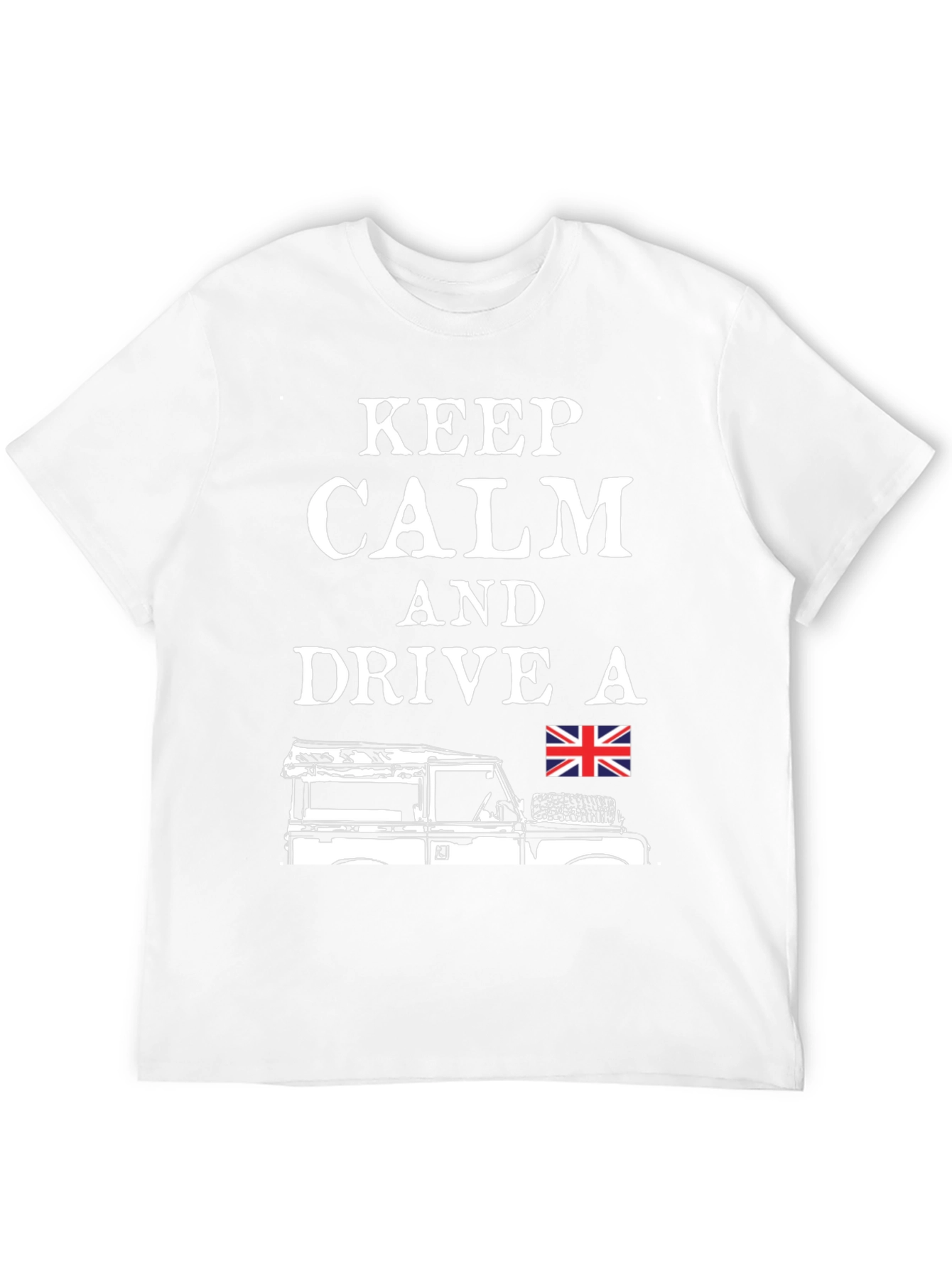 Keep Calm Drive a Land Rover T-Shirt