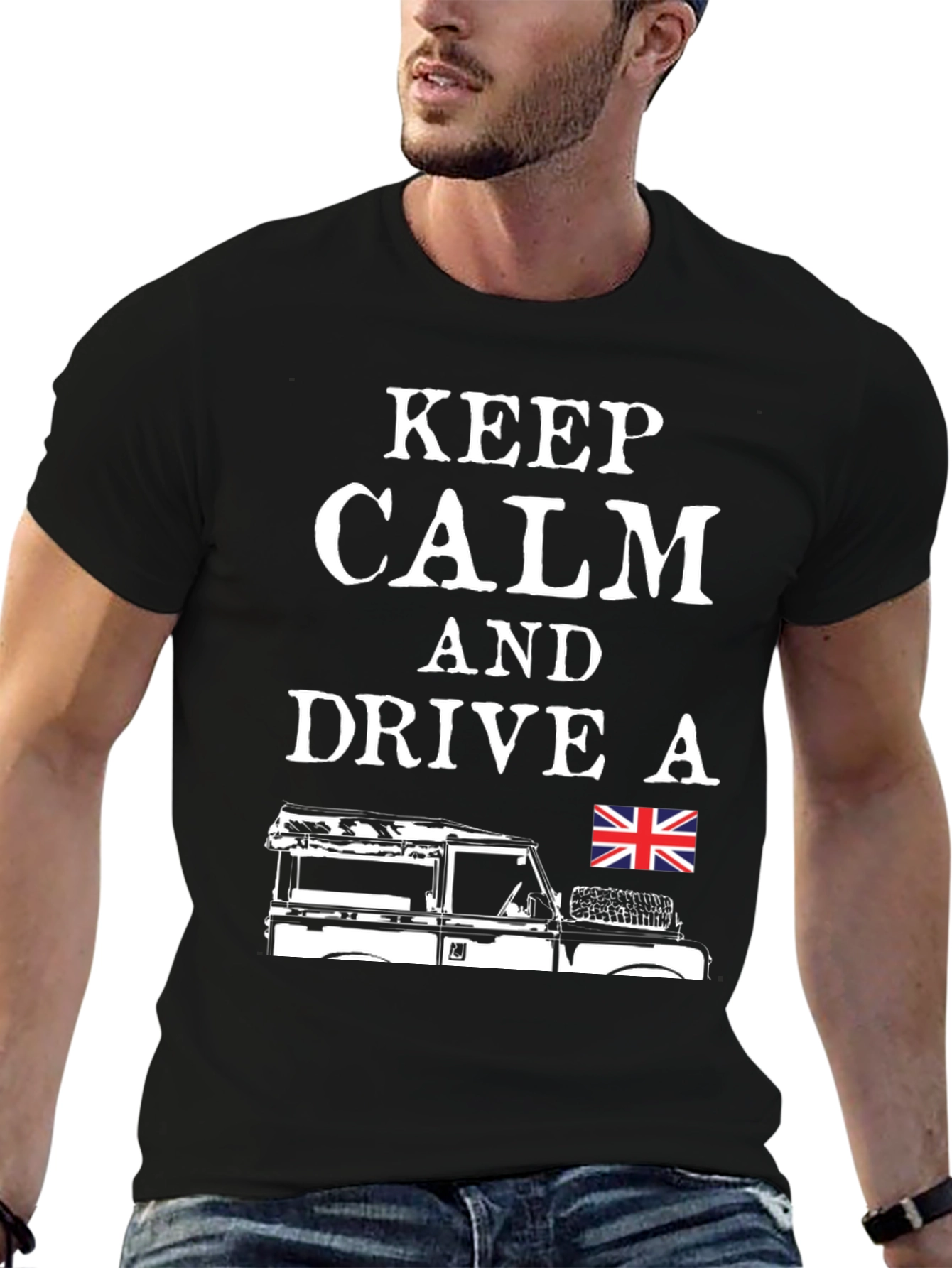 Keep Calm Drive a Land Rover T-Shirt