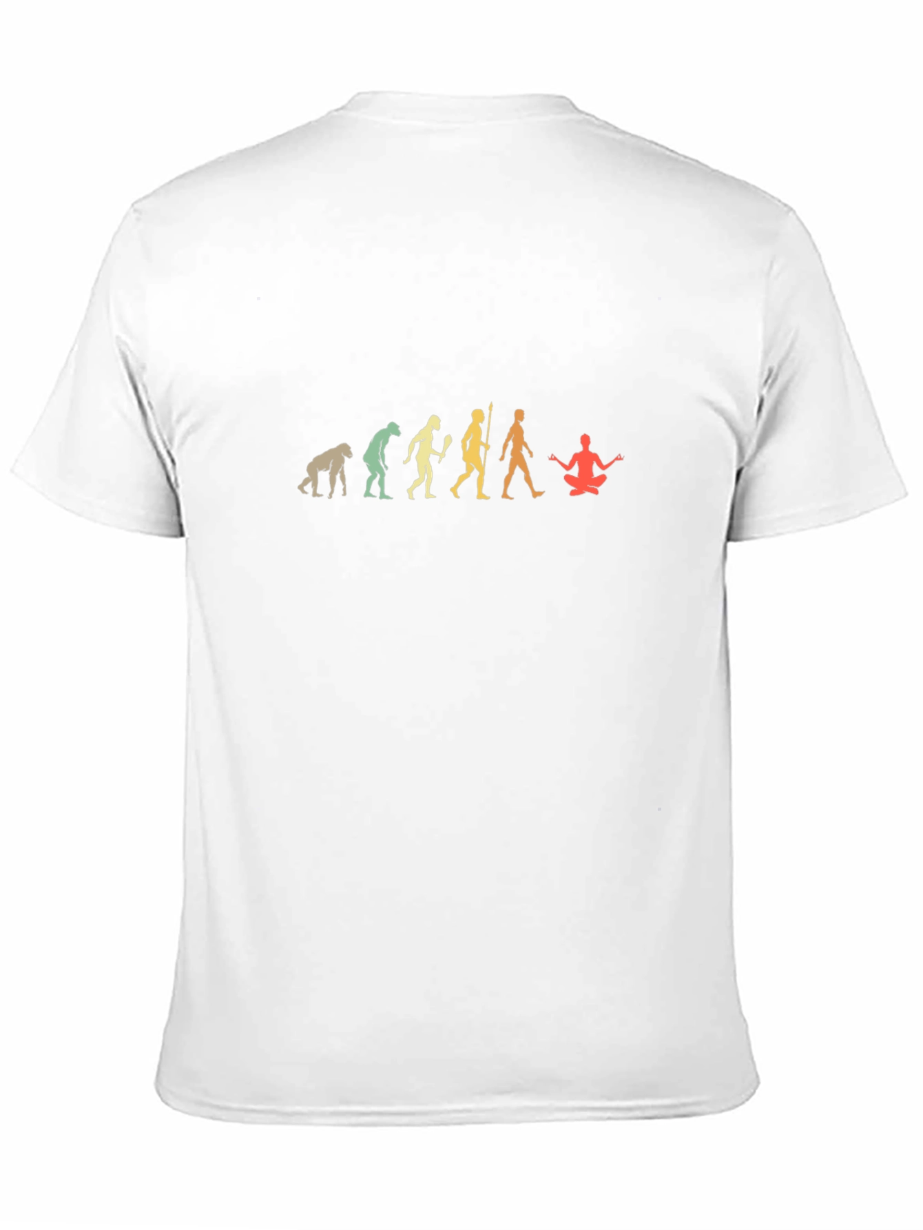 Evolution Yoga Mens Black Graphic Tee