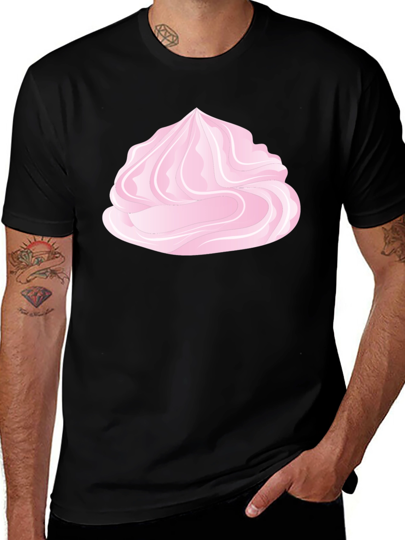 Pink Frosting Graphic Tee - Sweet Style