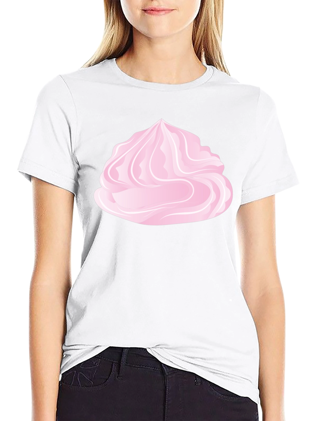 Pink Frosting Graphic Tee - Sweet Style