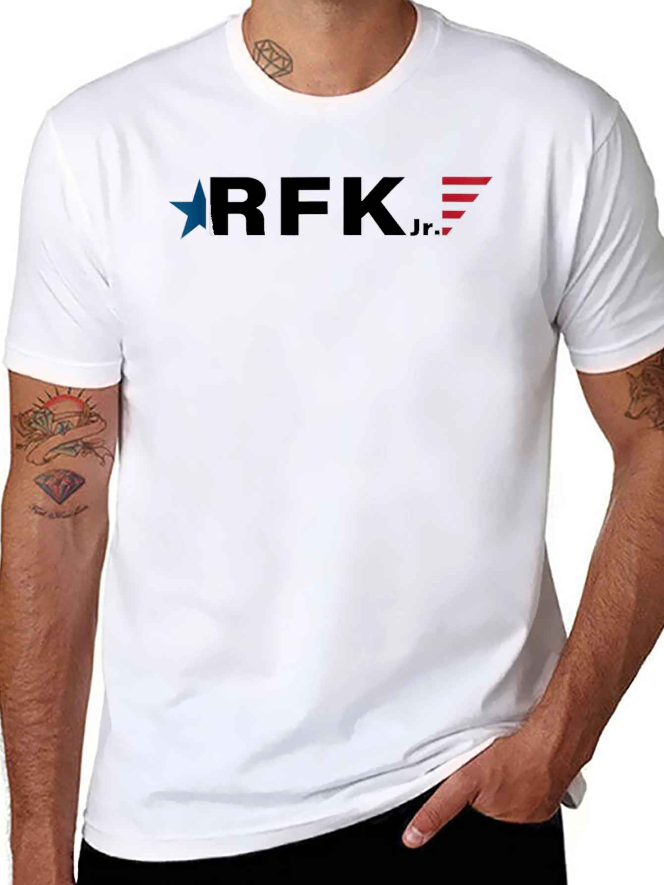 RFK Jr. Graphic Tee - Patriotic Design