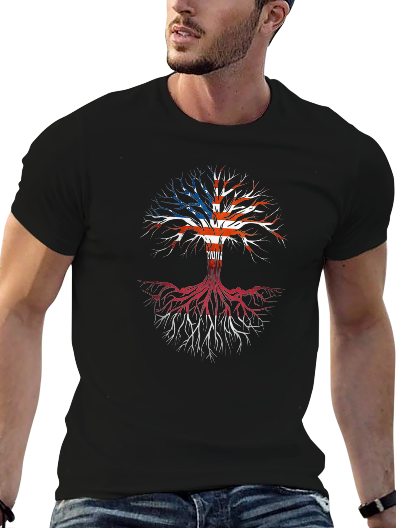 American Roots Graphic T-Shirt