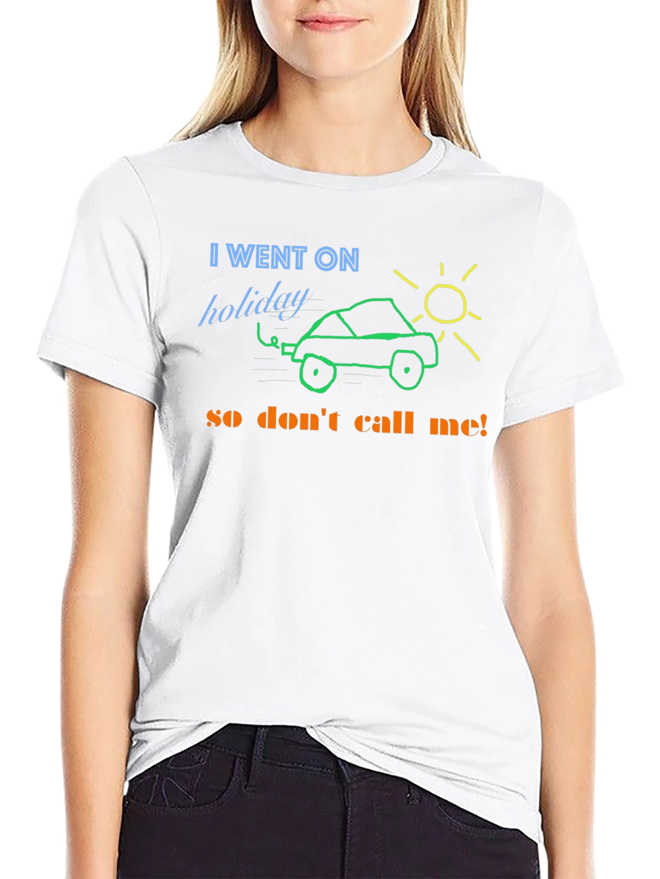 Holiday Car Graphic T-Shirt - Relax & Unwind!