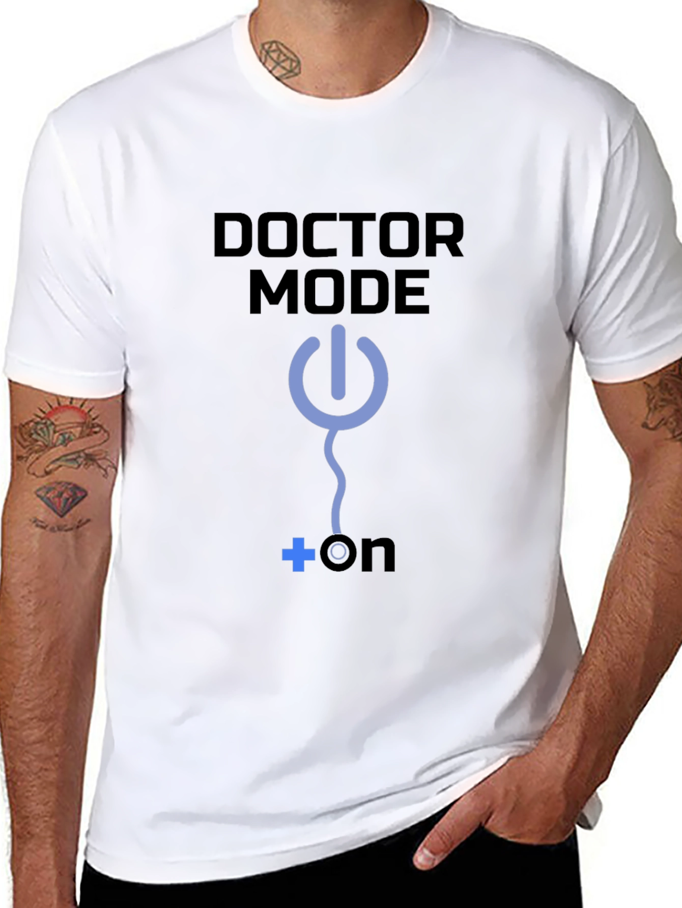 Doctor Mode On T-Shirt Medical Humor Tee
