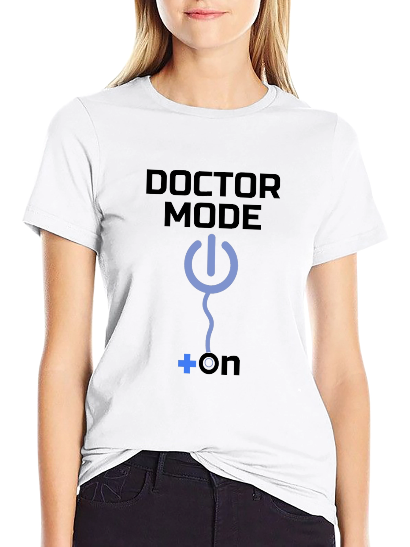 Doctor Mode On T-Shirt Medical Humor Tee