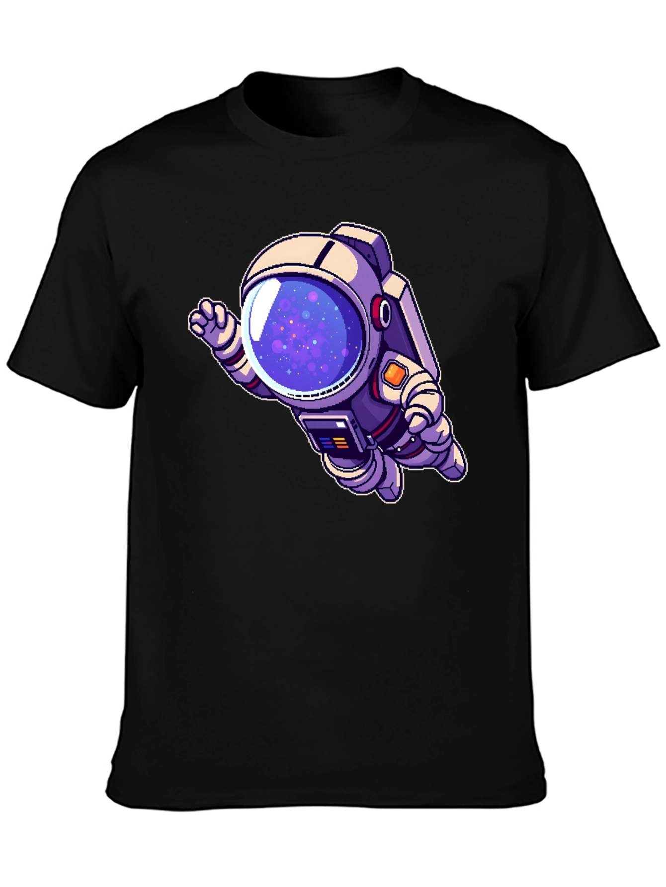 Astronaut Graphic Black T-Shirt