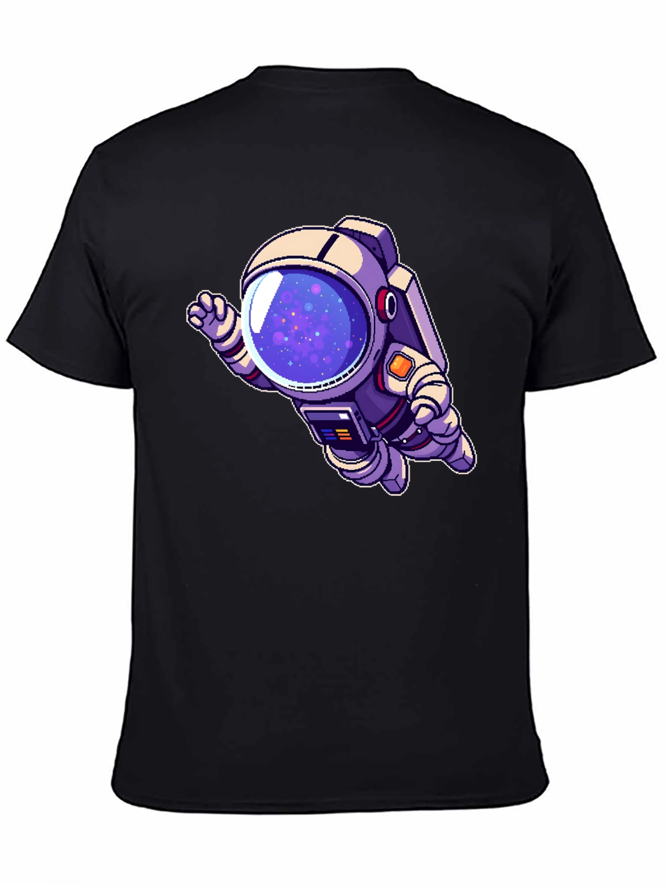 Astronaut Graphic Black T-Shirt