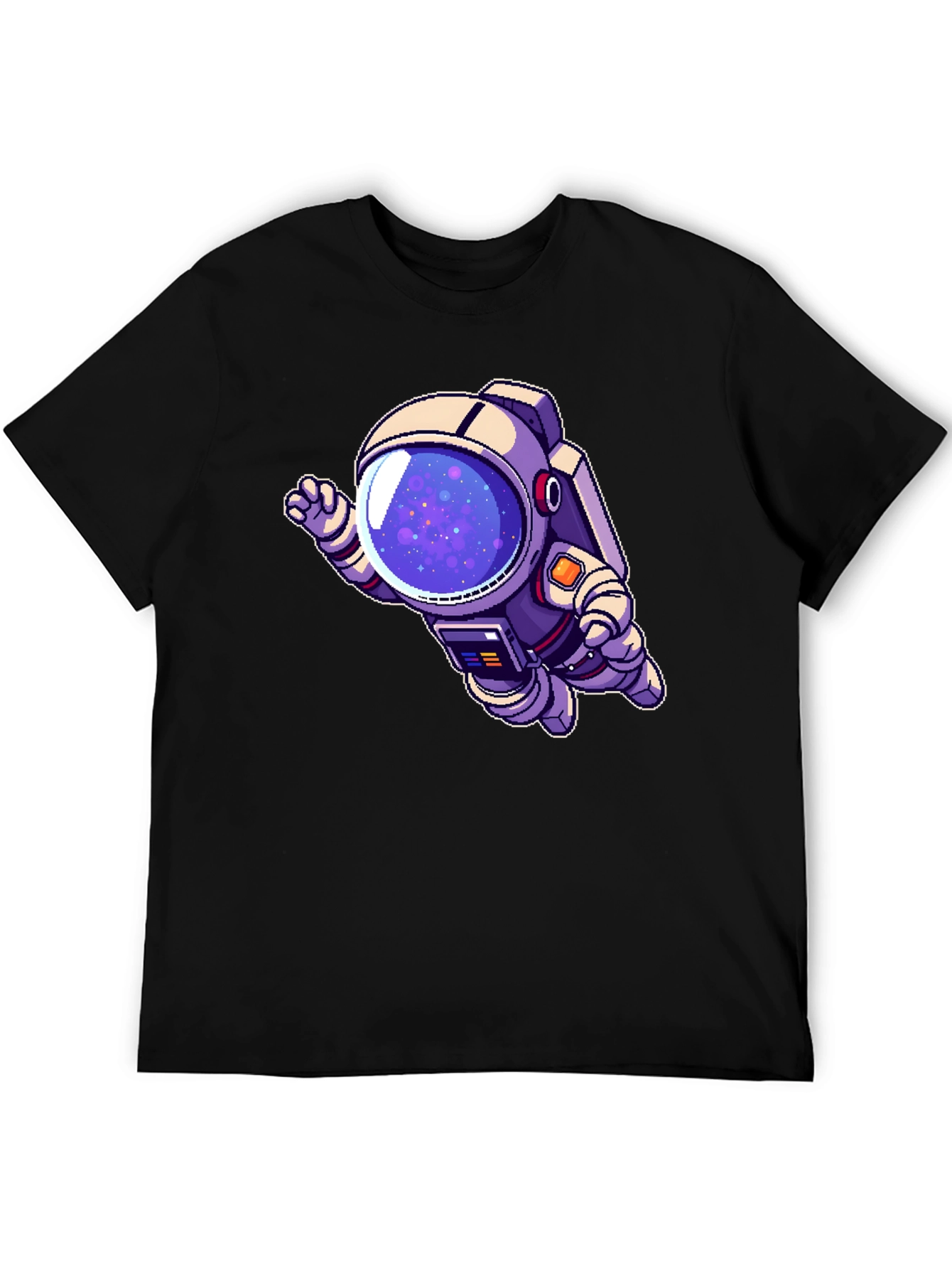 Astronaut Graphic Black T-Shirt