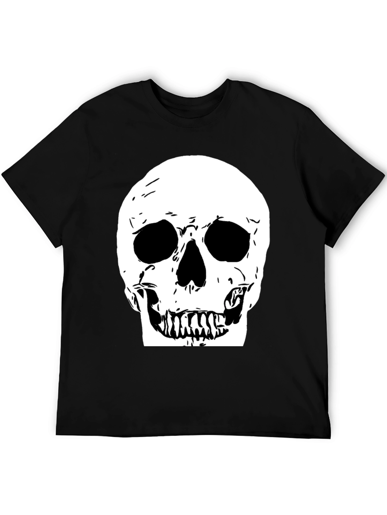 Skull Graphic Black Tee