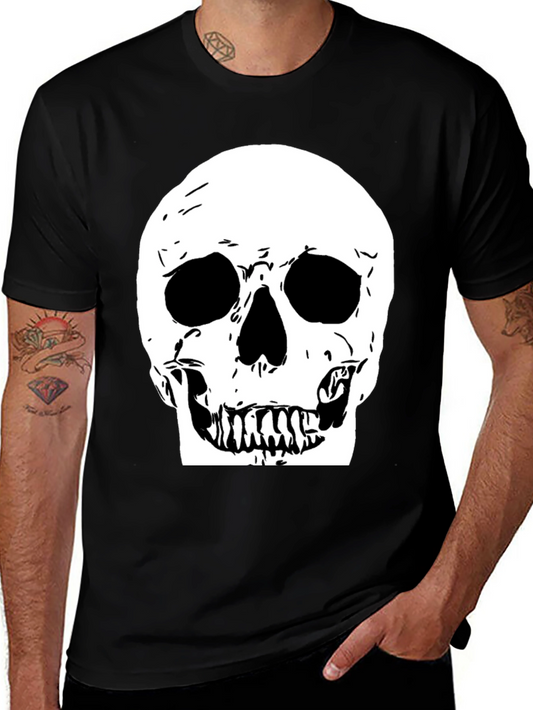 Skull Graphic Black Tee