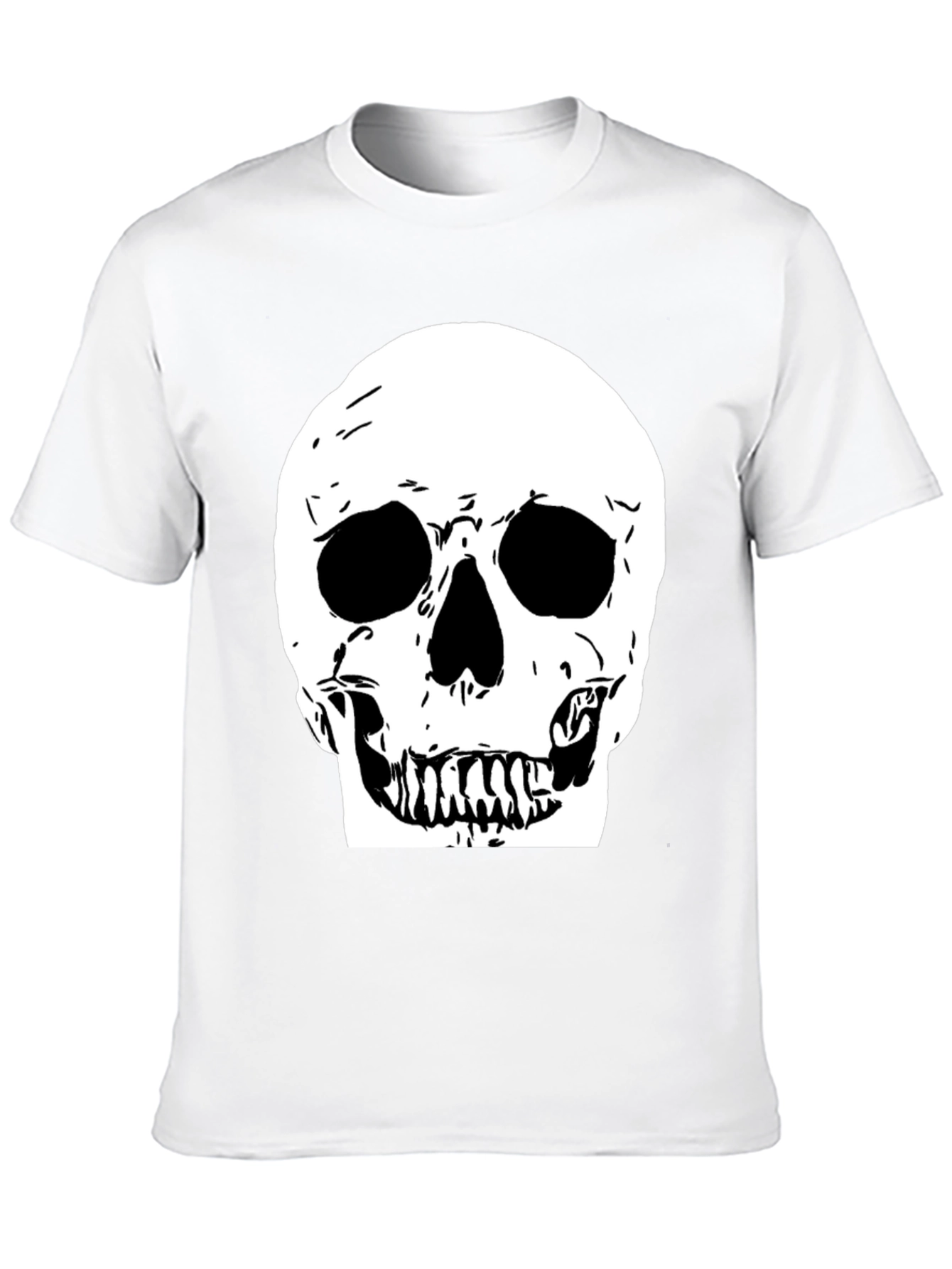 Skull Graphic Black Tee