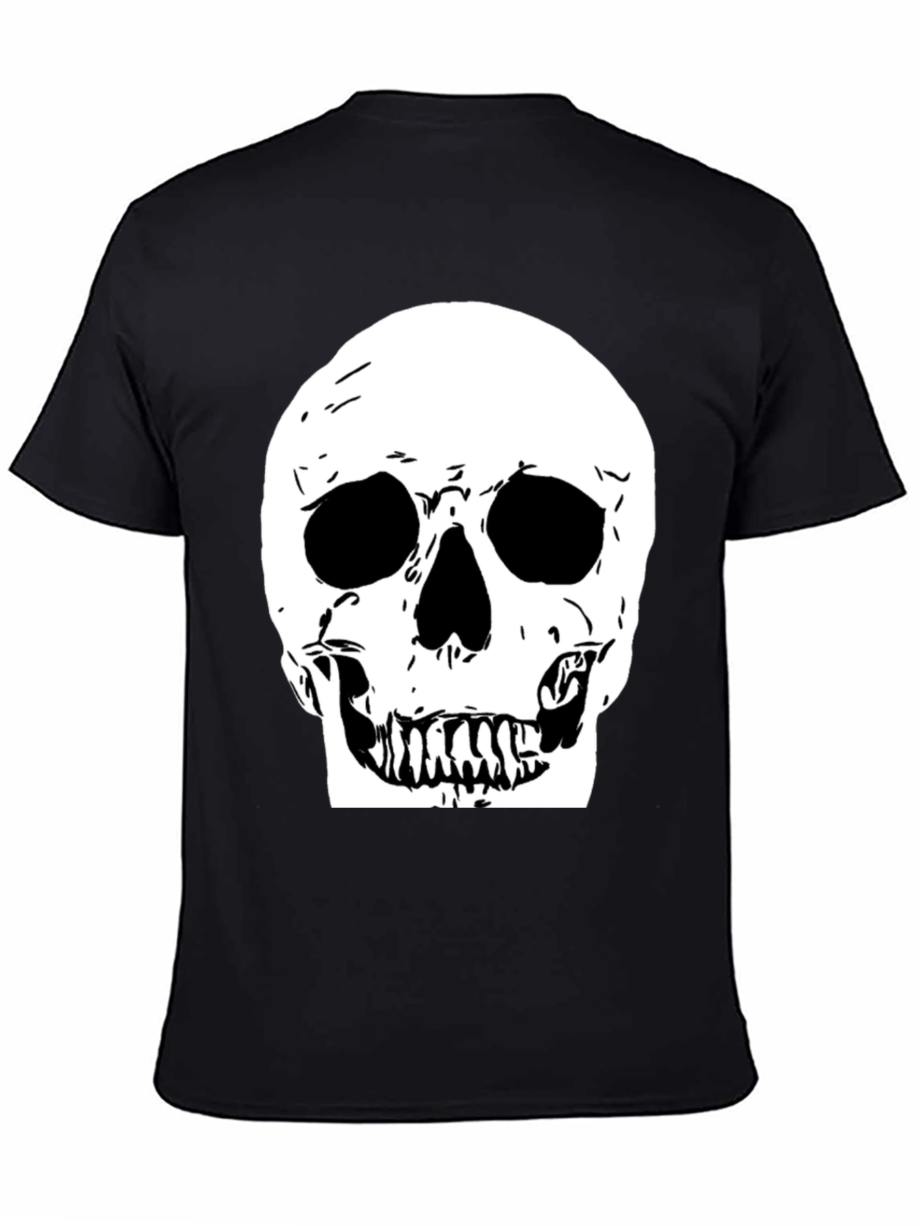 Skull Graphic Black Tee