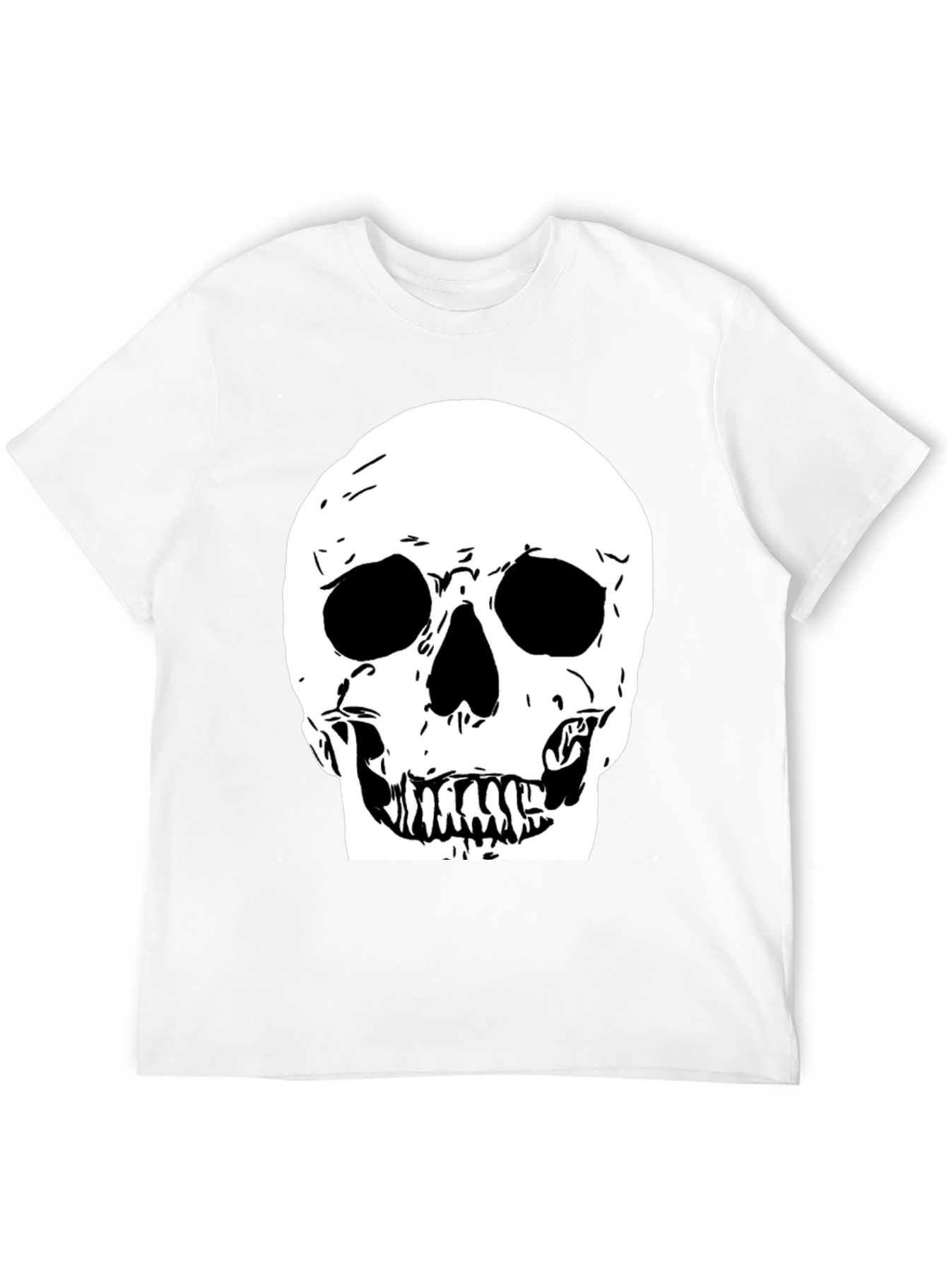 Skull Graphic Black Tee