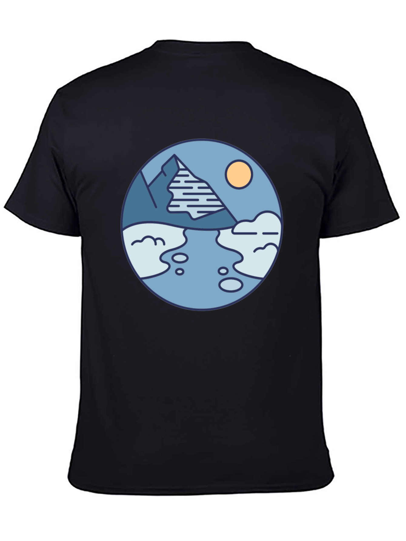 Mountain River Graphic T-Shirt