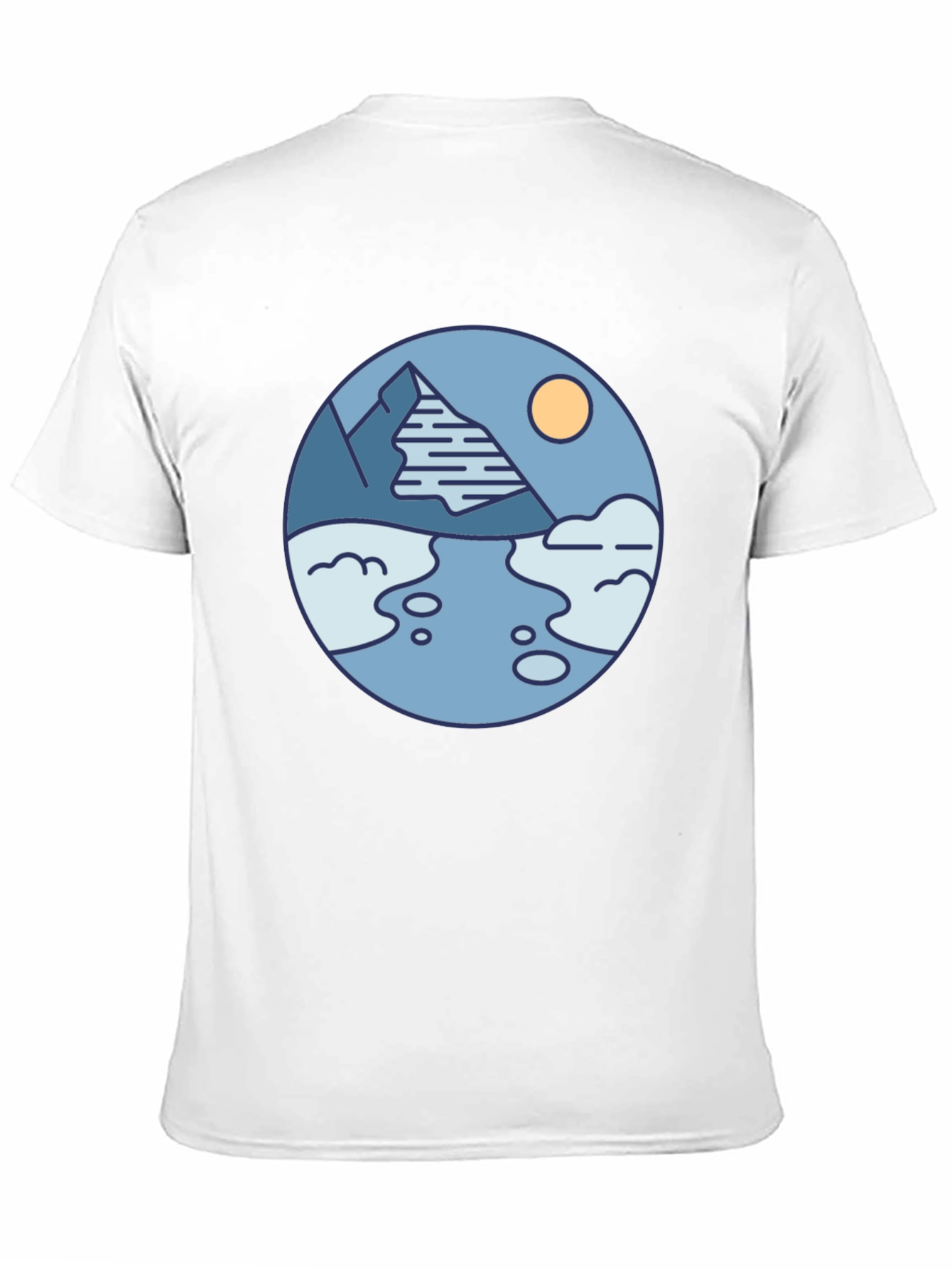 Mountain River Graphic T-Shirt