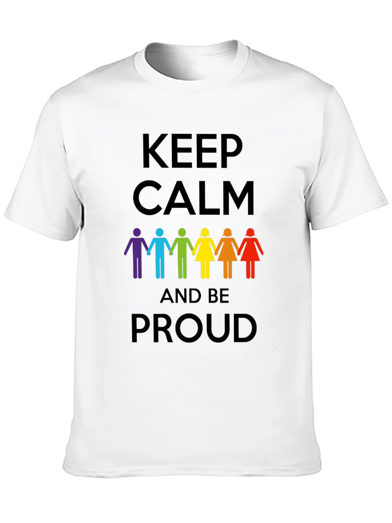 Keep Calm and Be Proud Graphic Tee