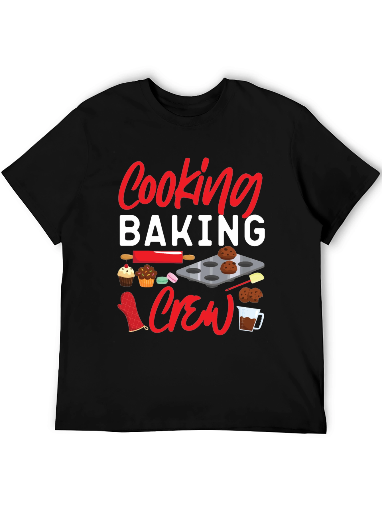Cooking Baking Crew Graphic T-Shirt