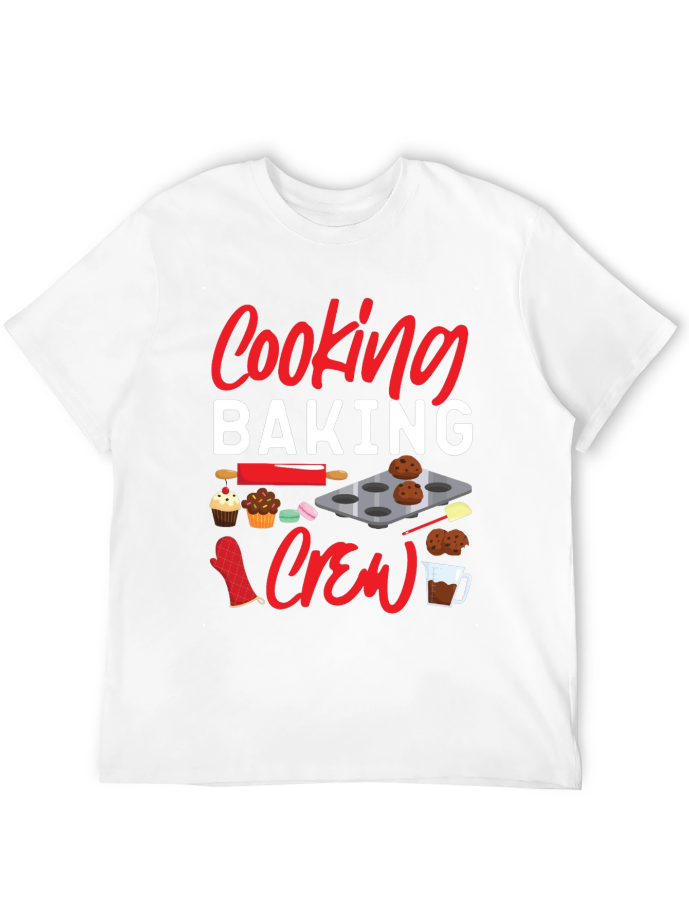 Cooking Baking Crew Graphic T-Shirt