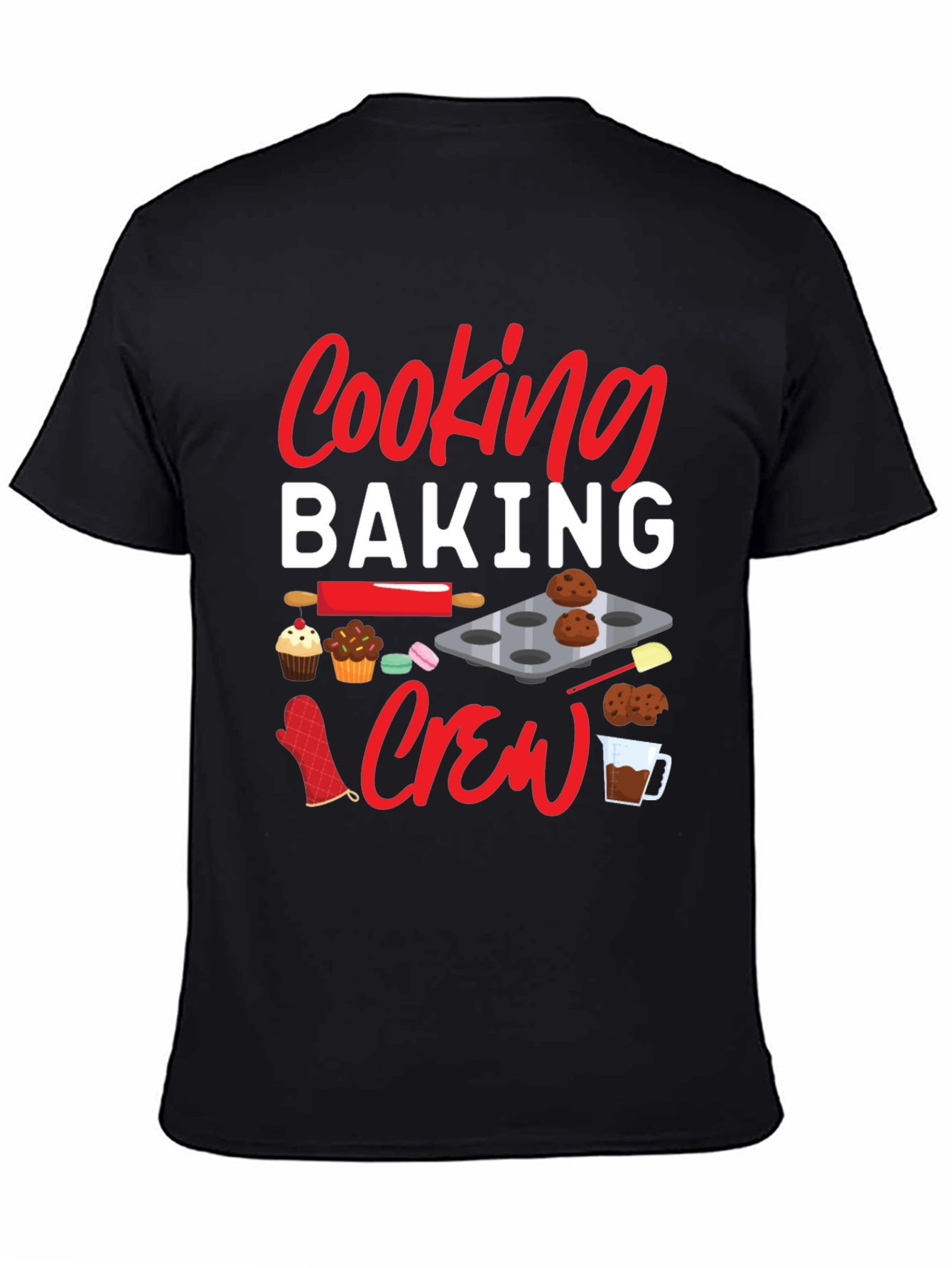 Cooking Baking Crew Graphic T-Shirt
