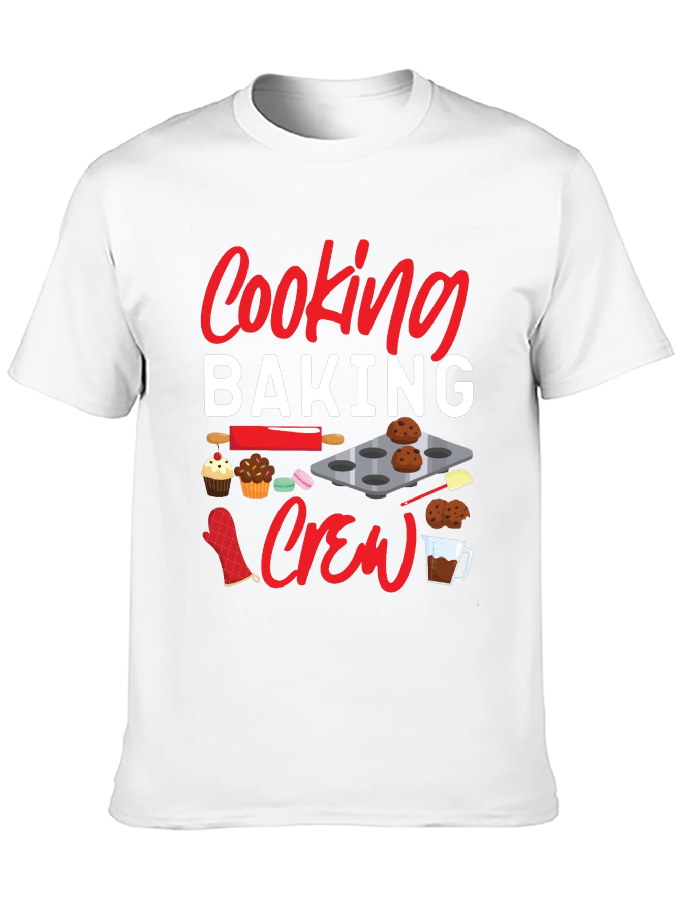 Cooking Baking Crew Graphic T-Shirt